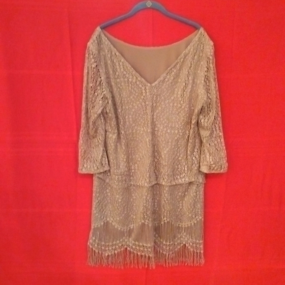 Beautiful all lace glitter women'evening dress - Picture 1 of 12